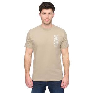 Duck and Cover Mens Tremake T-Shirt / Light Sage
